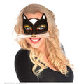 Augenmaskenkatze Mit Schnurrhaaren, Schwarz