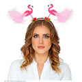 Lustige Rosa Flamingo-Bopper