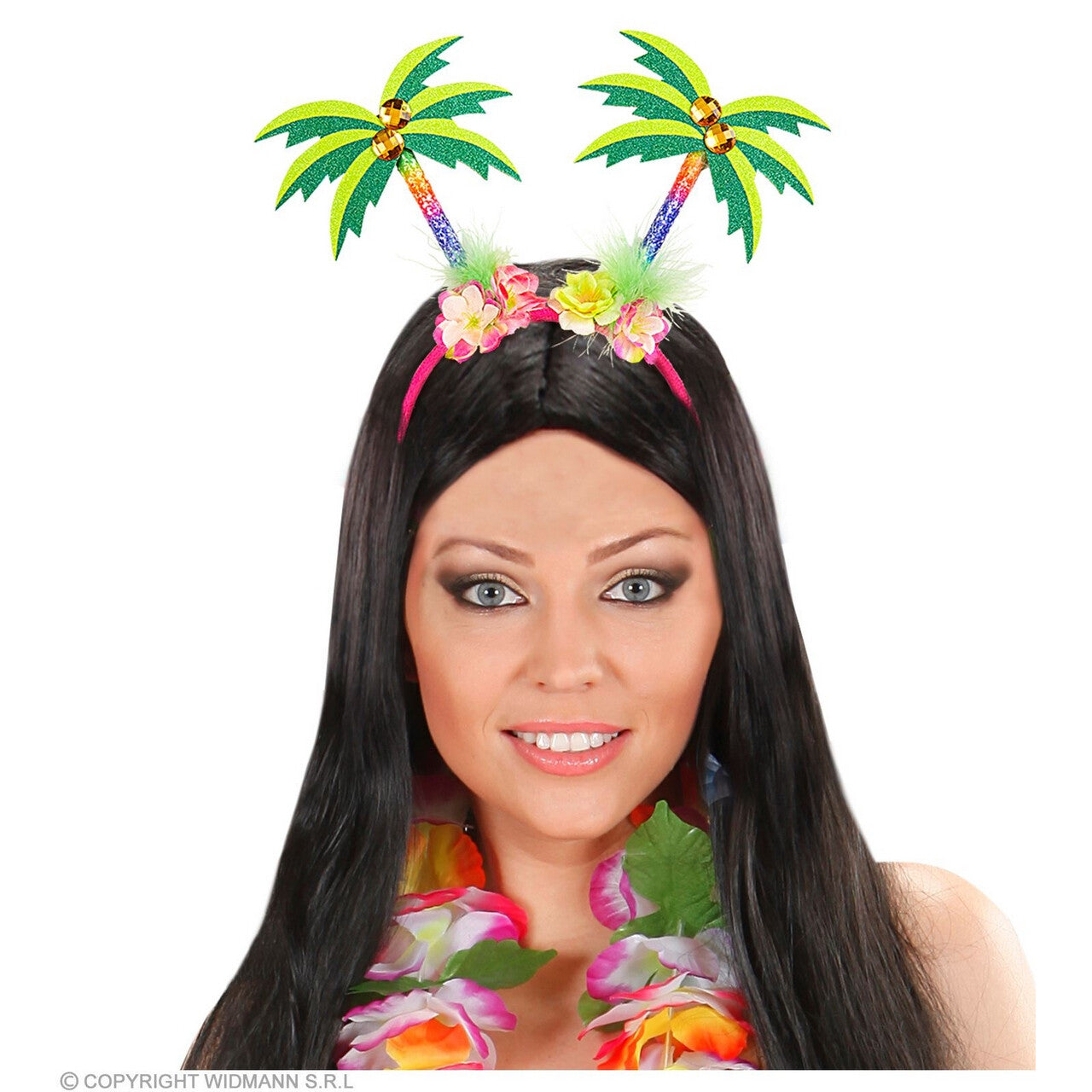 Op deze afbeelding zie je een Accessoires, van het merk Widmann. Beach Style Palmbomen Bopper