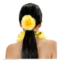 Hawaii Gelbe Blume Haarelastik