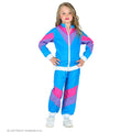 Sportlich & Bequem Kinder-Trainingsoutfit Blau Kostüm für Kinder