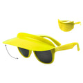 Brille Mit Gelbem Visier