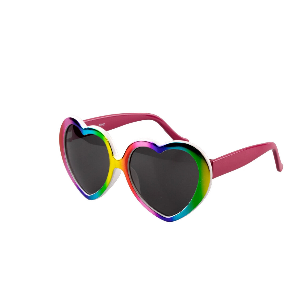 Op deze afbeelding zie je een Accessoires, van het merk Wilbers. Bril Regenboog Hartjes