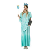 Op deze afbeelding zie je een Kostuums, van het merk Wilbers. United Liberty Lady Vrouw Kostuum