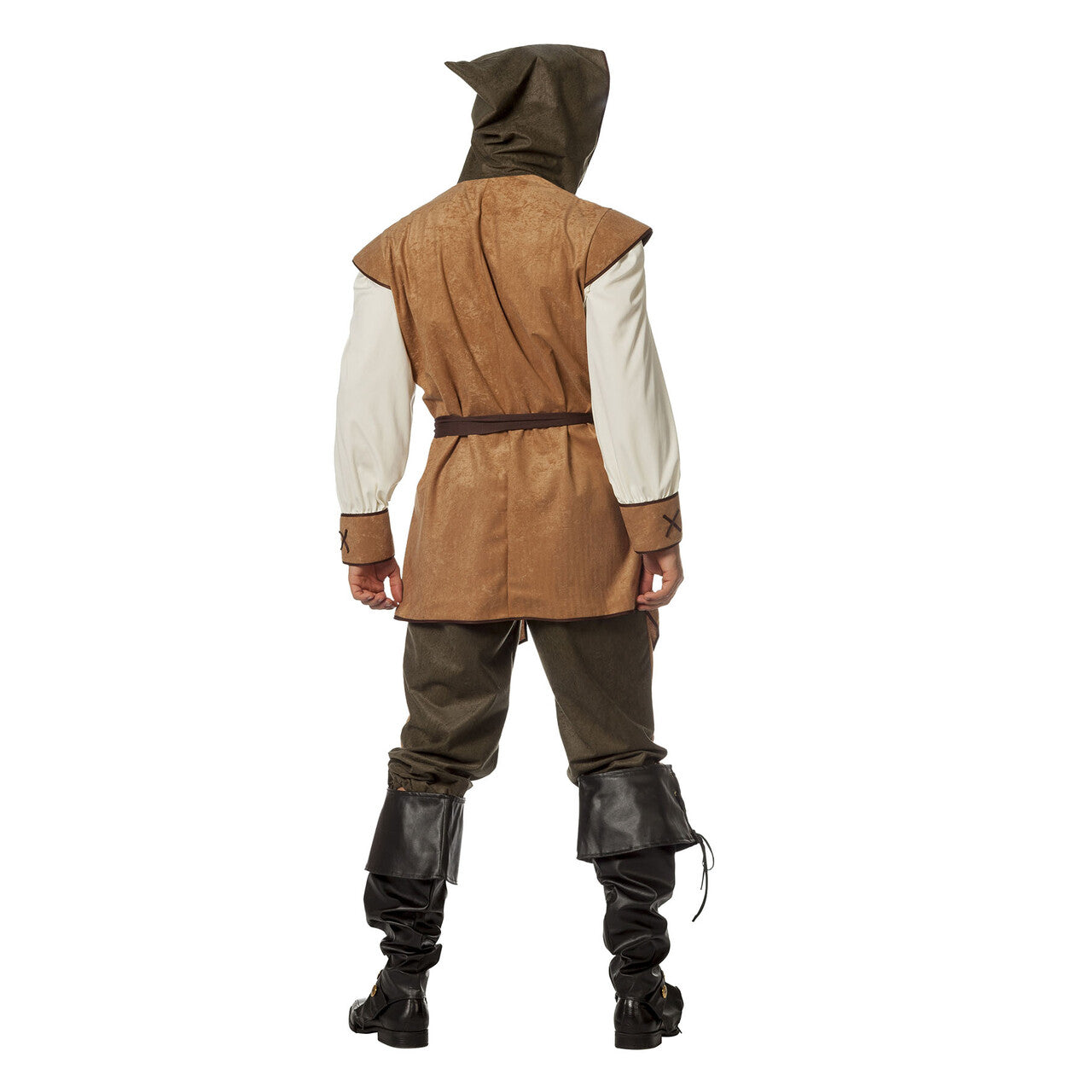 Op deze afbeelding zie je een Kostuums, van het merk Wilbers. Sherwood Hero Man Kostuum