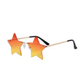 Sternenfaktor Brille Orange