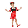 Minnie Die Schöne Maus Kostüm für Mädchen