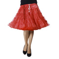 Schwingender Petticoat Rot