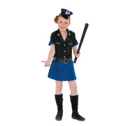 Op deze afbeelding zie je een Kostuums, van het merk Wilbers. Politie Agente Emma Flits Meisje Kostuum