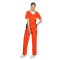 Orange Knast-Outfit Guantanamo Damenkostüm