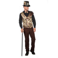 Steampunk Weste Uhrwerk Herren