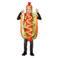 Senf-Hotdog Deluxe Kostüm für Kinder