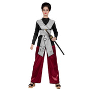 Op deze afbeelding zie je een Kostuums, van het merk Wilbers. Onverstoorbare Samurai Krijger Japan Vrouw Kostuum
