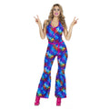 Catsuit Atomic Mädchen Group 80s Disco Damenkostüm