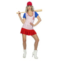 Kurvy Cindy Baseball USA Damenkostüm