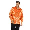 Oranges Rüschenhemd Satin Disco Dodo Unisex