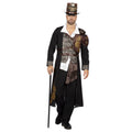 Herr Steampunk Zahnrad-Jacke Herren