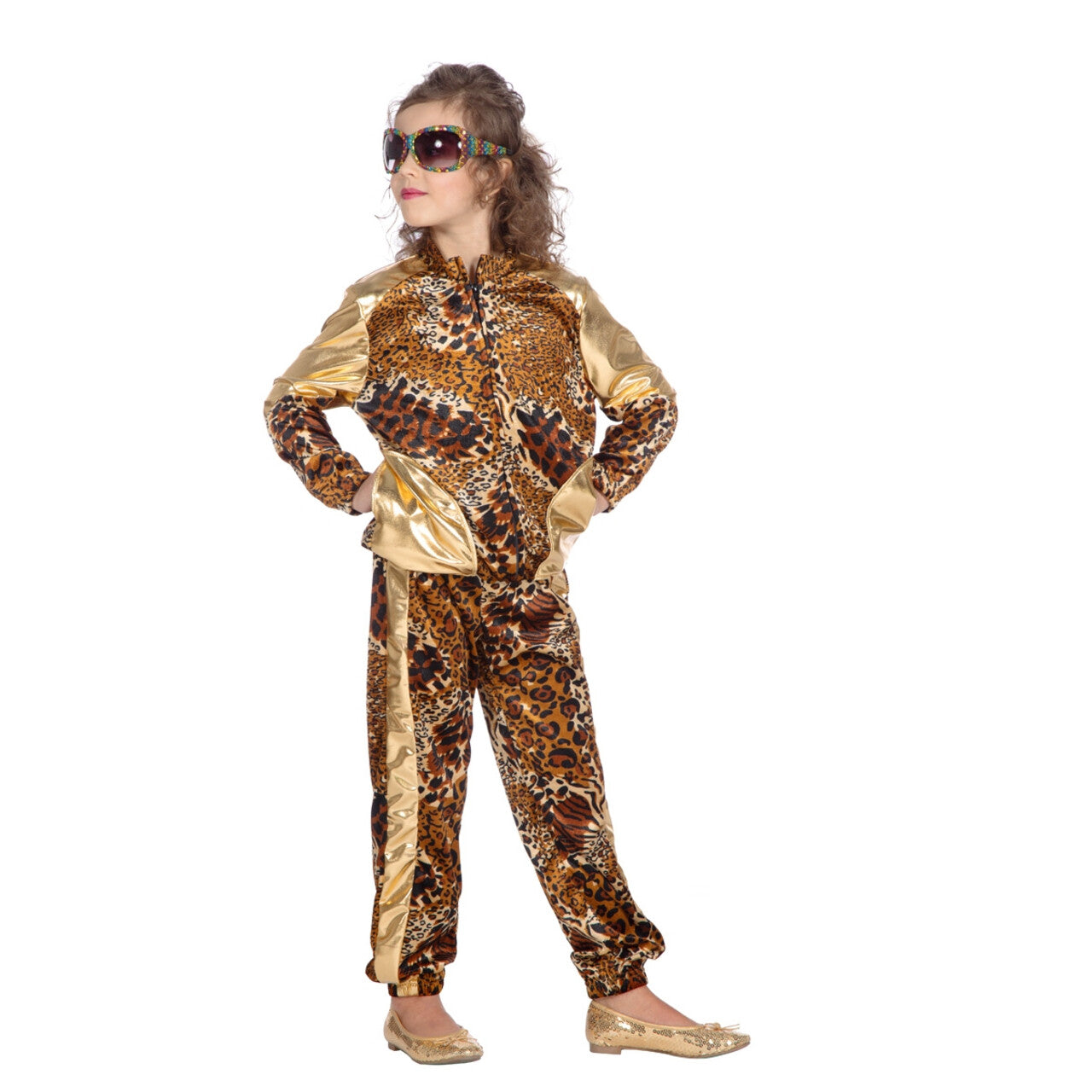 Camping-Leo Glam Hausanzug Kostüm für Kinder kaufen! – Feestkleding365