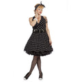 Rockabilly Dottie Tanzkönigin Damenkostüm