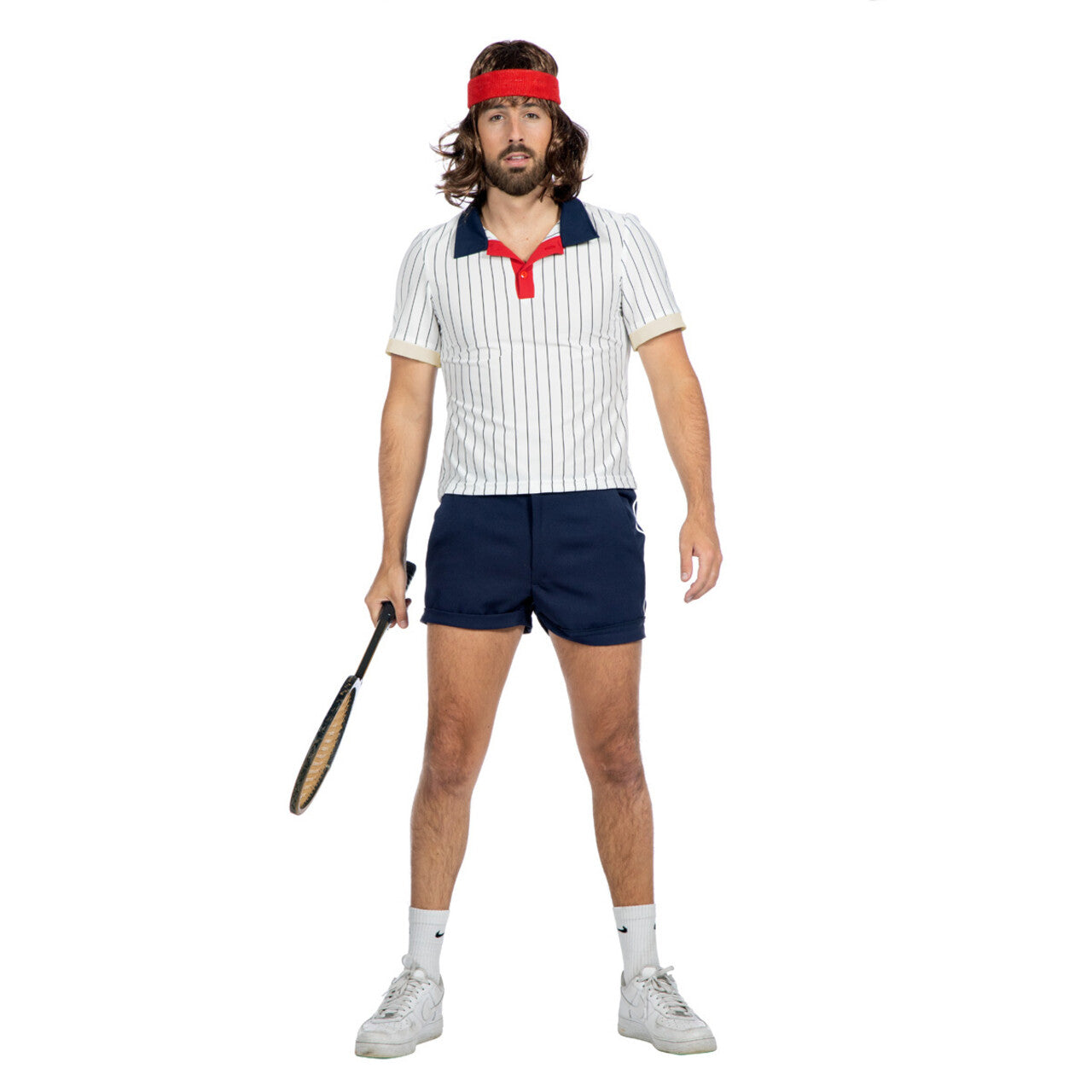Op deze afbeelding zie je een Kostuums, van het merk Wilbers. Vintage Sports Tennis Man Kostuum