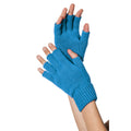Gestrickte Fingerlose Handschuhe Babyblau