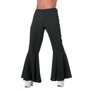 Op deze afbeelding zie je een Accessoires, van het merk Wilbers. Zwarte Hippie Broek Bi-Stretch