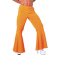 Orange Hippie-Schlaghose