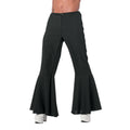 Schwarze Hippie-Hosen Bi-Stretch