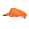 Orangefarbene Bling Bling Sonnenblende