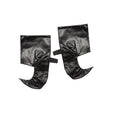 Elfen-Schuhe Lederoptik Schwarz