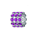 Armband Bling-Bling Lila Groß