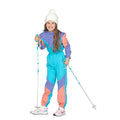 Abfahrt Ski-Girl Kostüm für Mädchen