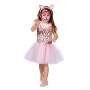 Op deze afbeelding zie je een Kostuums, van het merk Wilbers. Roze Panter Wilde Ballet Danseres Meisje Kostuum