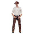 Westernhemd Clay White Beige Herren