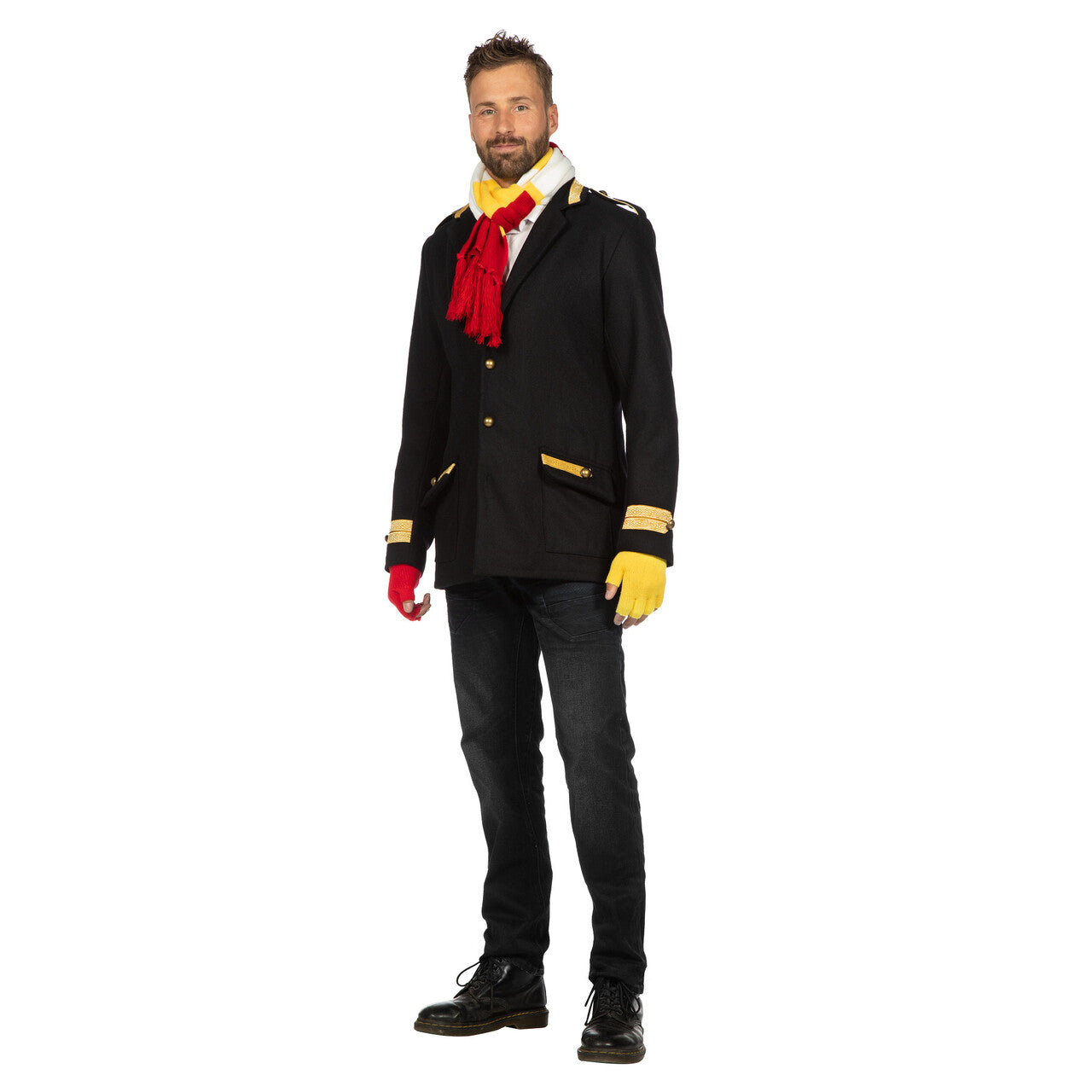 Op deze afbeelding zie je een Kostuums, van het merk Wilbers. Luxe Mr Nice Party Guy Man