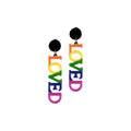 Von Regenbogenohrringen Geliebt