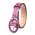 Auffälliger Glitzergürtel Rosa