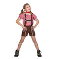 Gusti Trachtenlederhose Braun für Kinder für Kinder