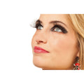 Lange Schwarze Wimpern