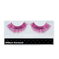 Festliche Pinke Glanz-Wimpern