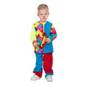 Verspielter Mini-Clown Kostüm für Kinder