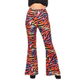 Knalliger Tigerstreifen-Hose Damen