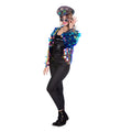 Frau Glitzer-Viel Jacke Damen