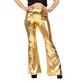 Glanzvolle Gold-Fever-Schlaghose Damen