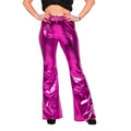 Superhot Schlaghose Fuchsia Metallic Damen