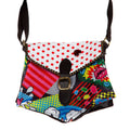 Tasche Funky Pop-Art Mit Schnalle