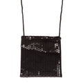 Gala-Handtasche Pailletten Schwarz