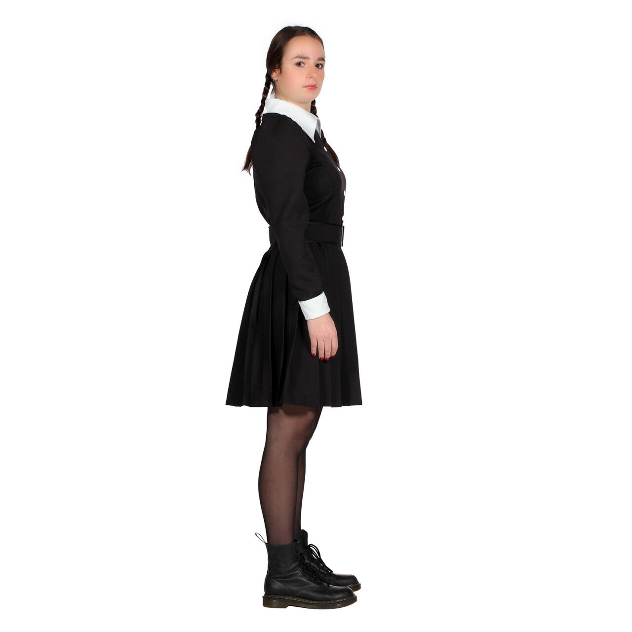 Op deze afbeelding zie je een Kostuums, van het merk Wilbers. Zo Geen Zin In School Wednesday Vrouw Kostuum