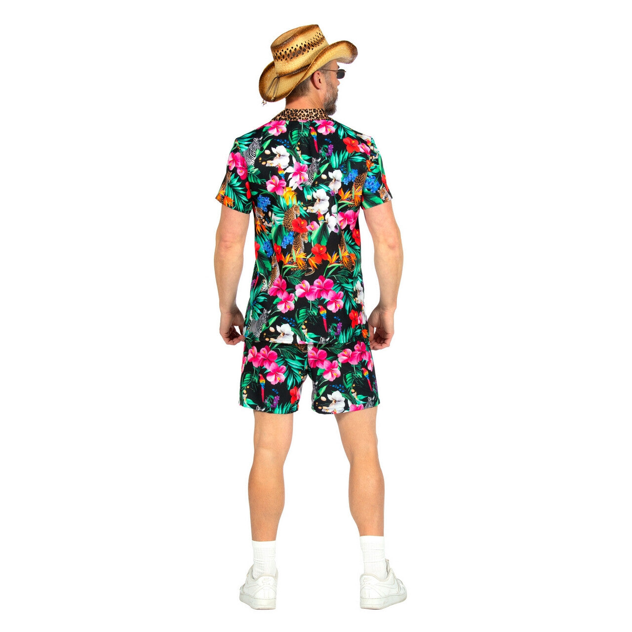 Op deze afbeelding zie je een Kostuums, van het merk Wilbers. Hi Hi Hawaii Summer Break Man Kostuum