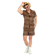 Op deze afbeelding zie je een Kostuums, van het merk Wilbers. Wild And Out Panter Patrick Man Kostuum